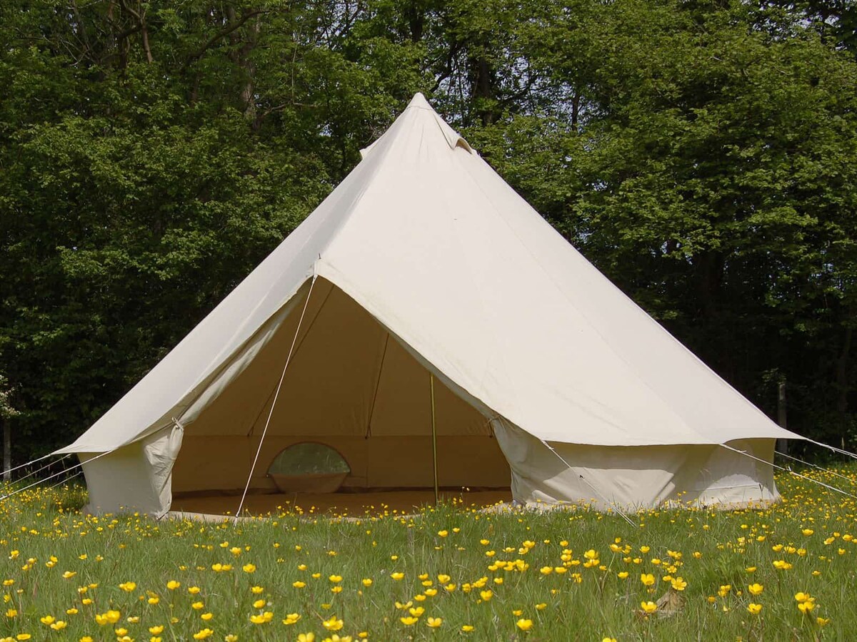 Tent A (met tweepersoonsbed)