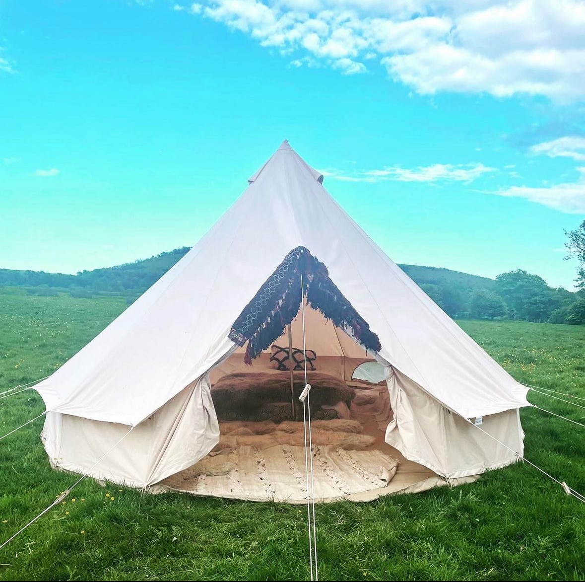 Bell Tents & Camping pitches!