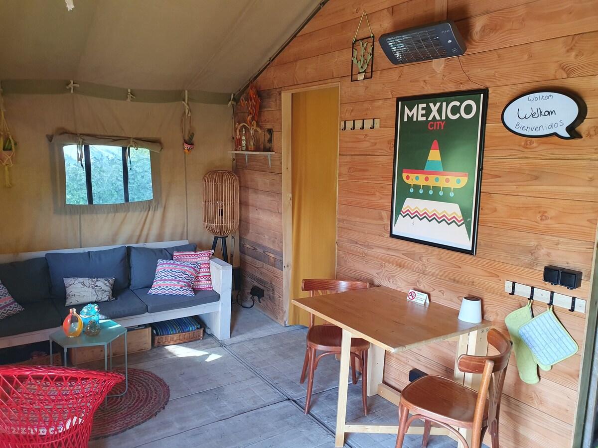 Safaritent - glamping in Mexico style