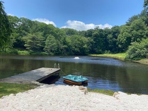 Idyllic Home on Private Pond