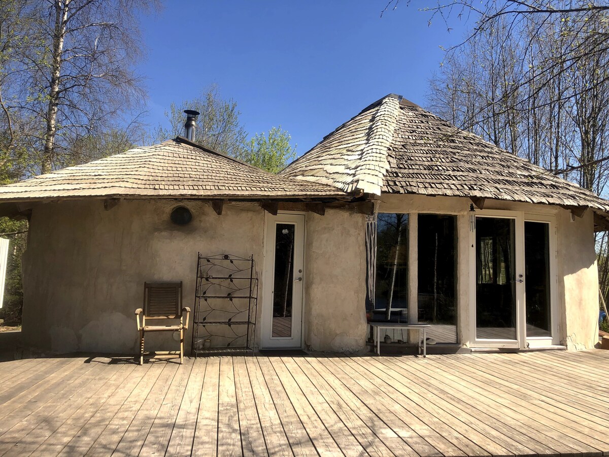 Unique Sauna House with Lake