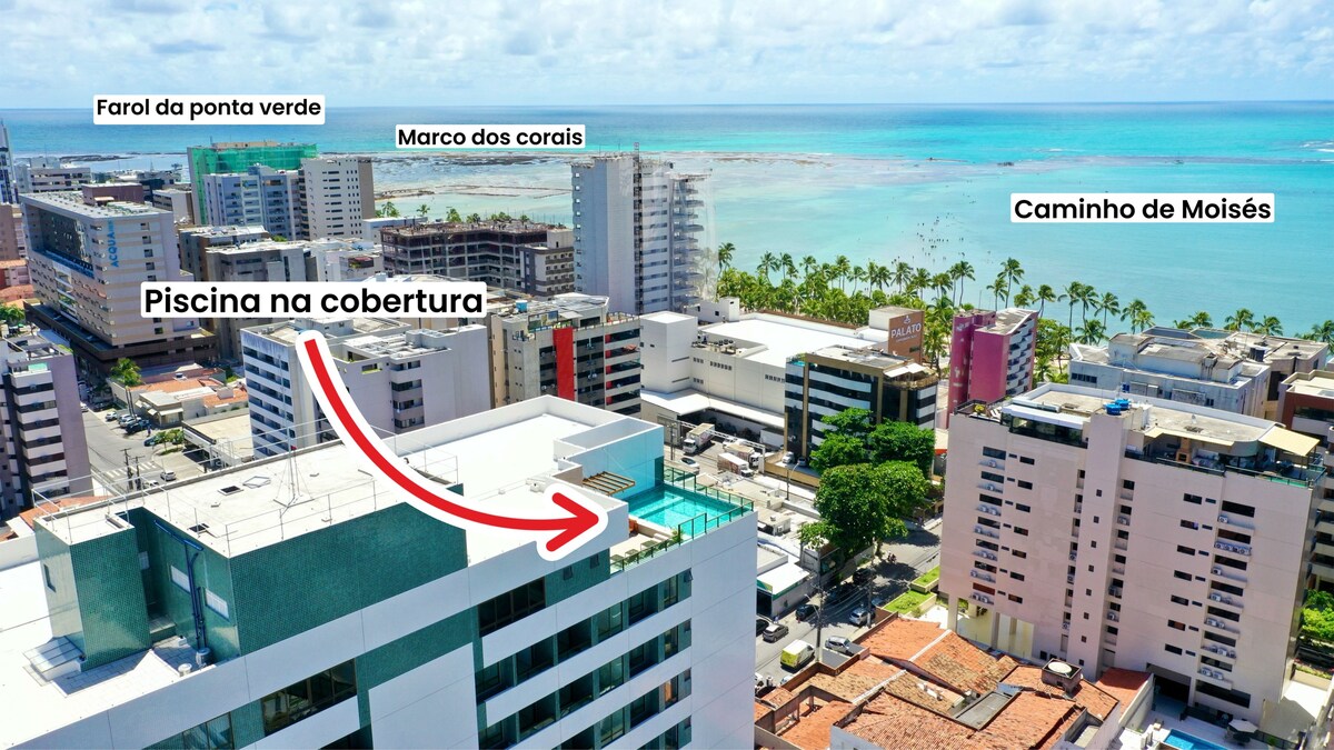 Smart Stay 1106 | 2 Quartos C Ar | Vista MAR