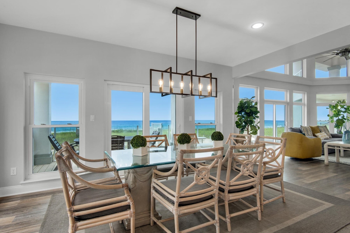 Beachfront Luxury Estate Sleeps 20 & Allows Events