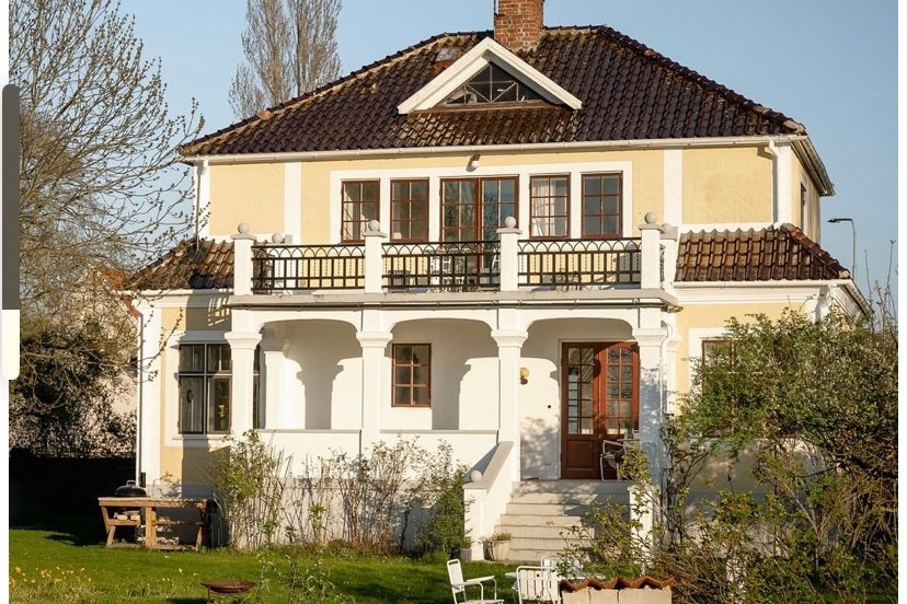 Amerikavillan Burgsvik - villa