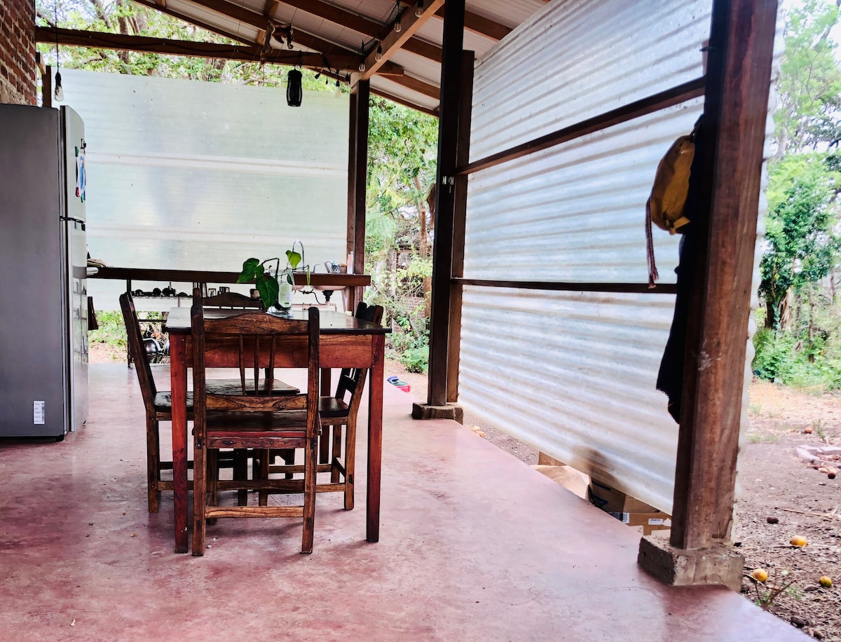 Magical cabin on Ometepe