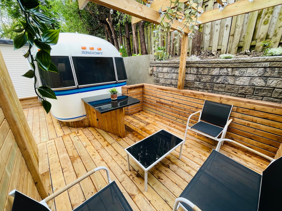 Airstream微型住宅，位于多伦多，免费停车