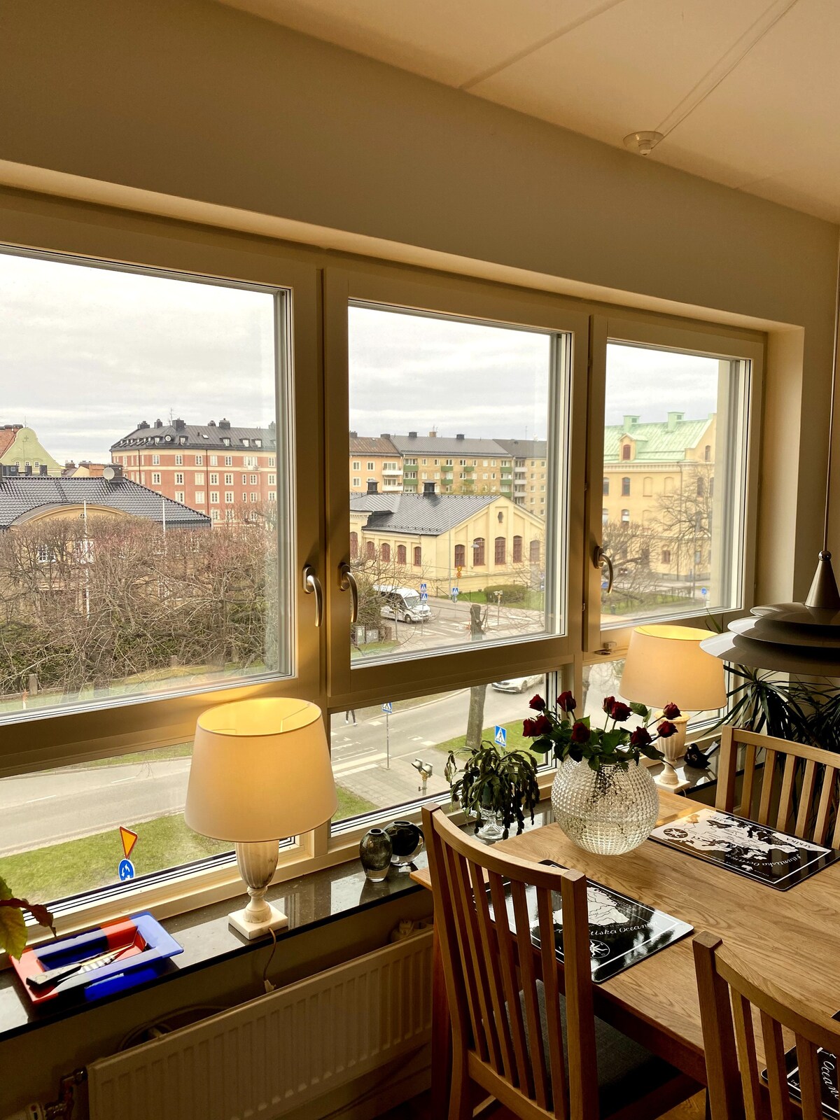 位于诺尔雪平（ Norrköping ）市中心的公寓