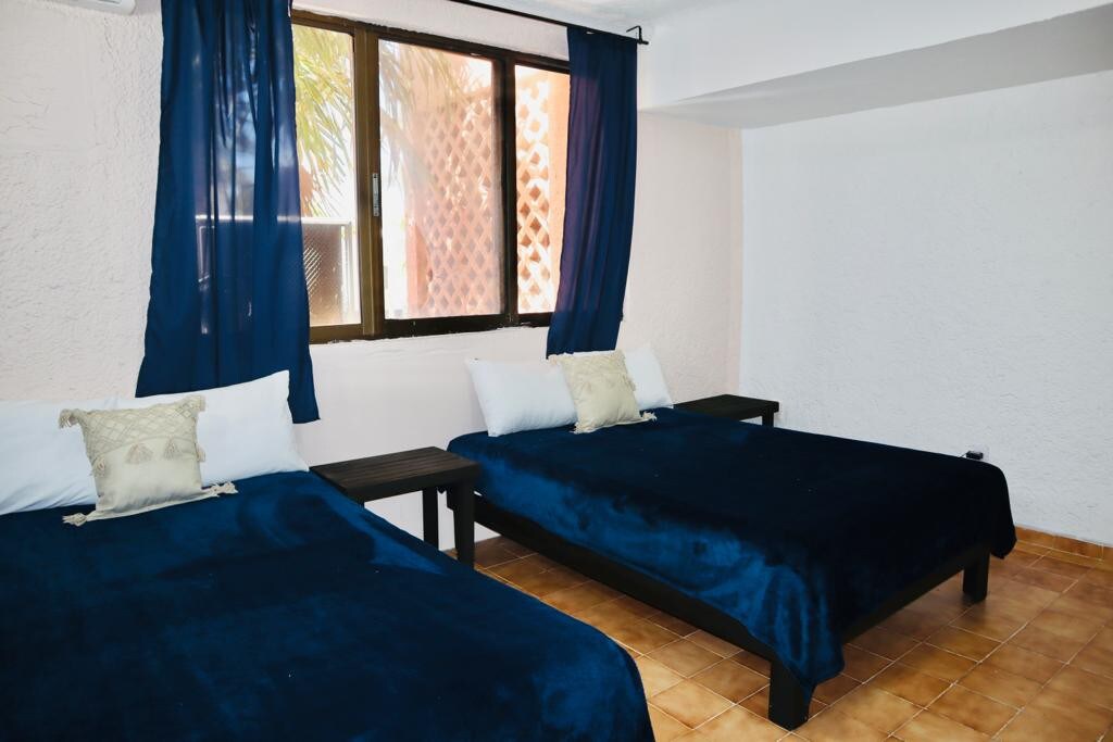 Zona Hotelera舒适、宽敞、安全，适合两人入住