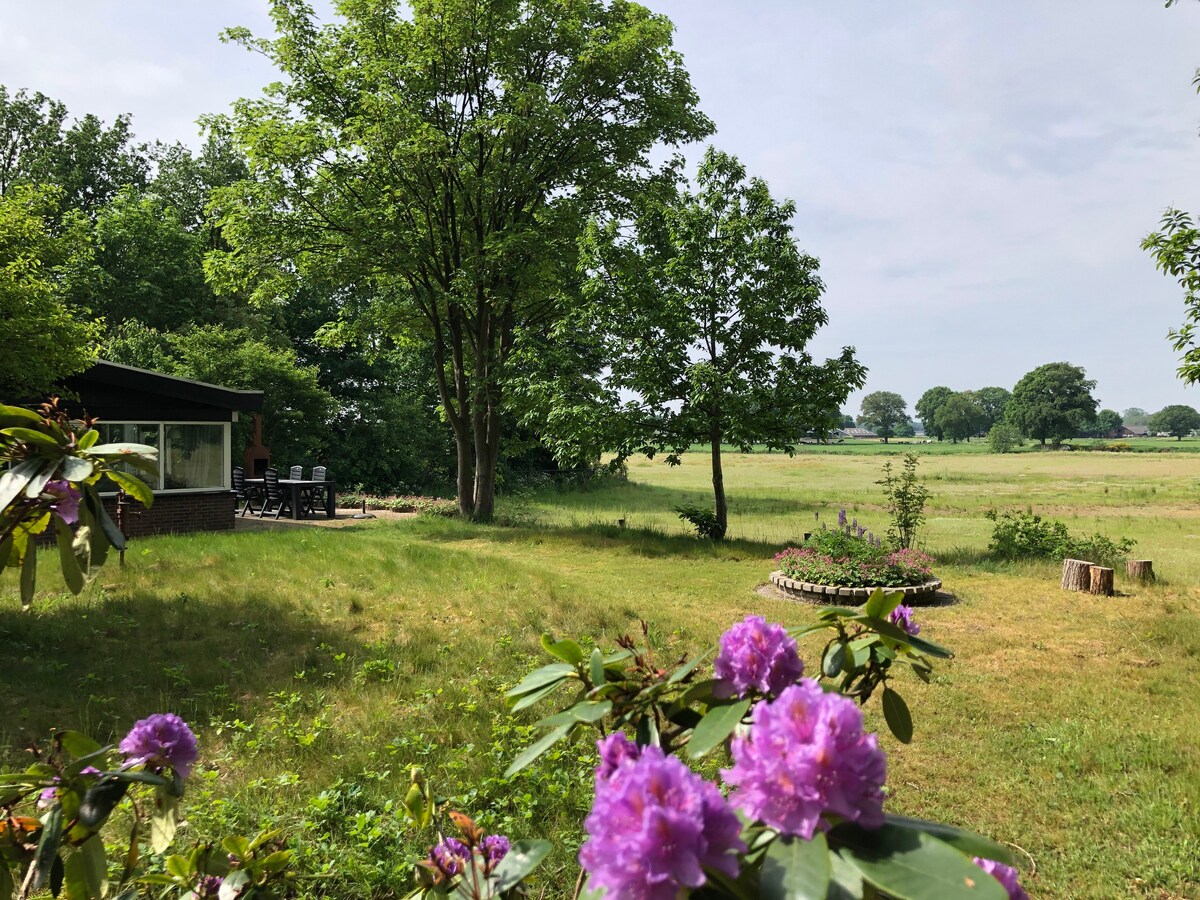 Vakantiehuisje Zicht op natuur