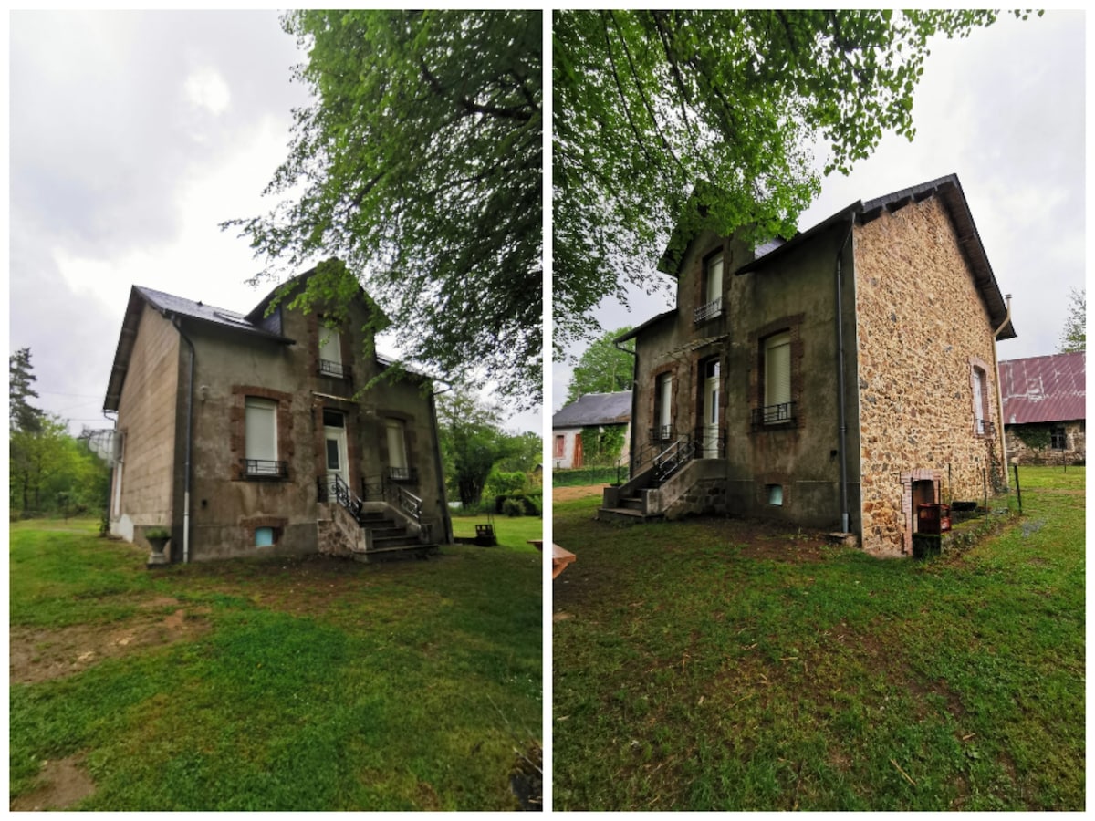 Maison familiale à la campagne