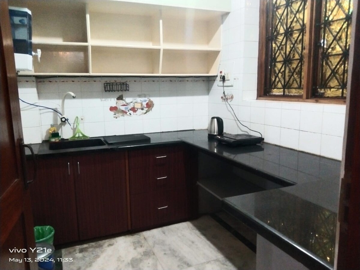 Home-like 1BHK at 7th Block (2nd floor, No Lift)
