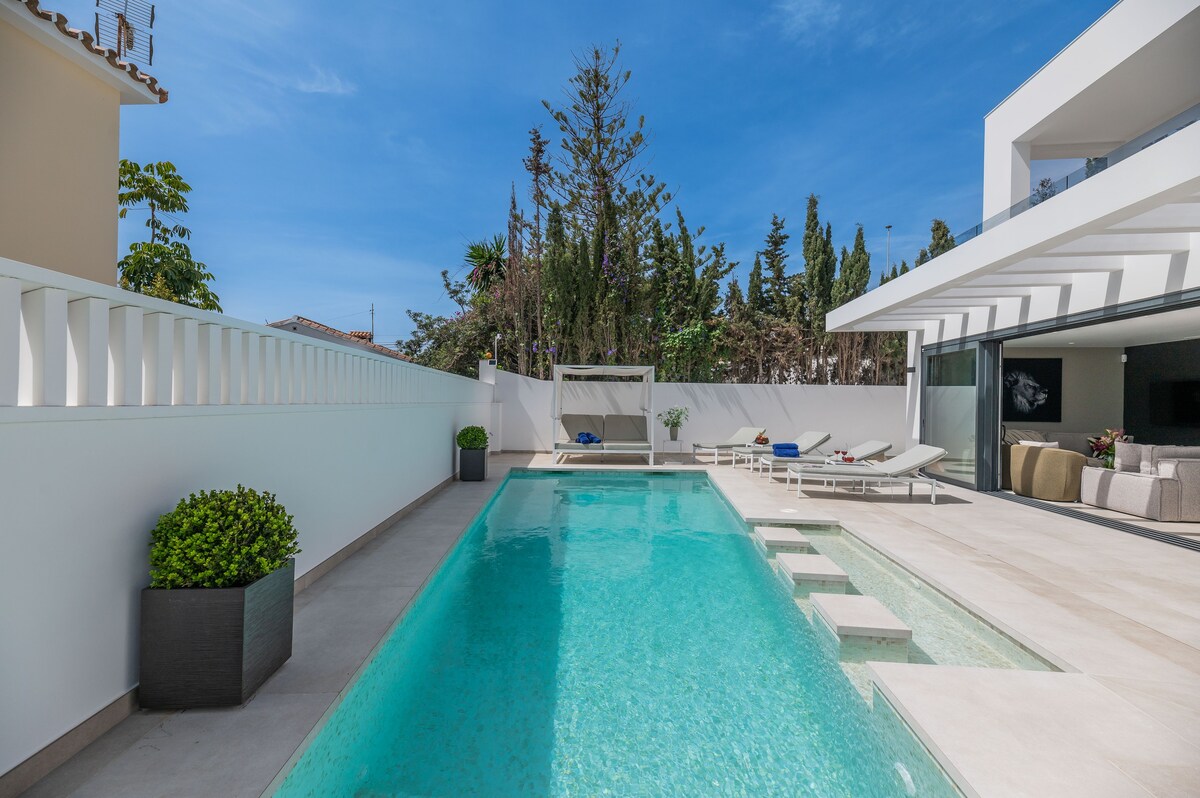 Vacation Marbella Villa l 2x泳池，豪华隐私