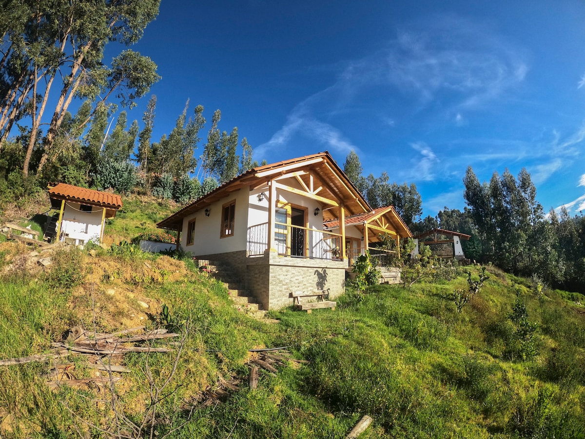 Habitación Cabaña:  Casa de campo en las montañas