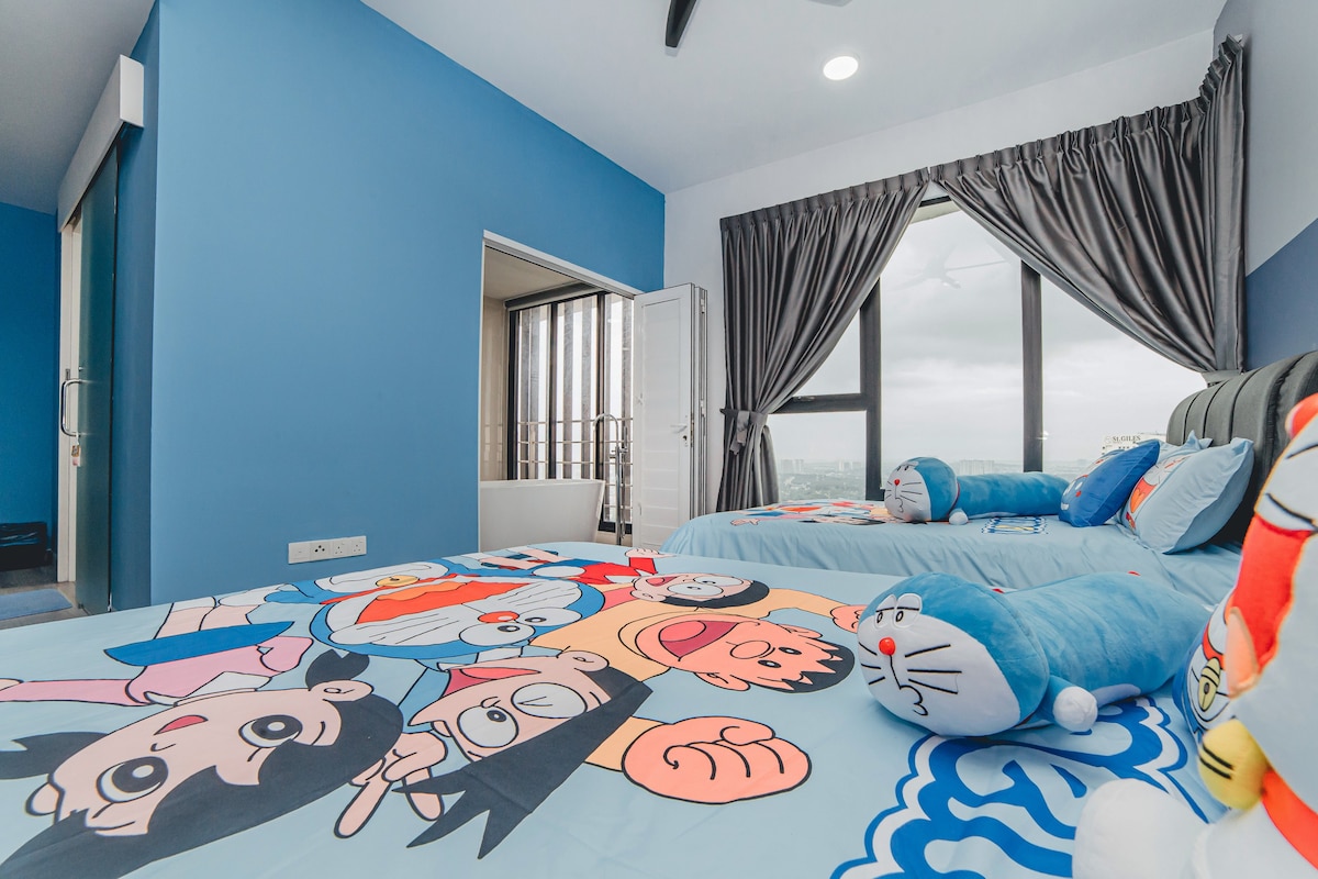 Midvalley Southkey Mosaic 【Doraemon】  3卧室【浴缸】
