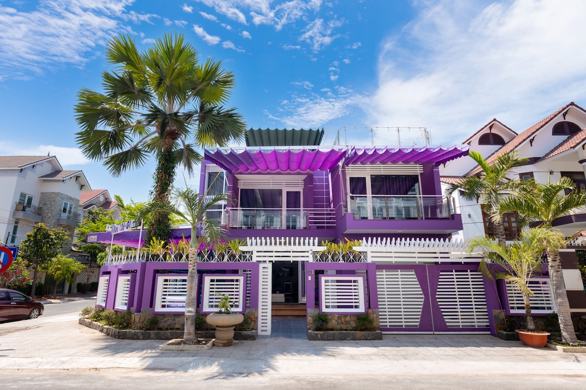 Purple House At Vung Tau Beach