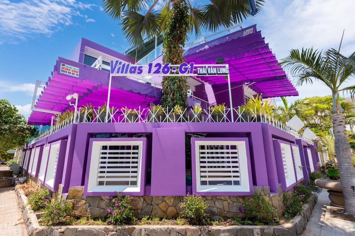 Purple House At Vung Tau Beach