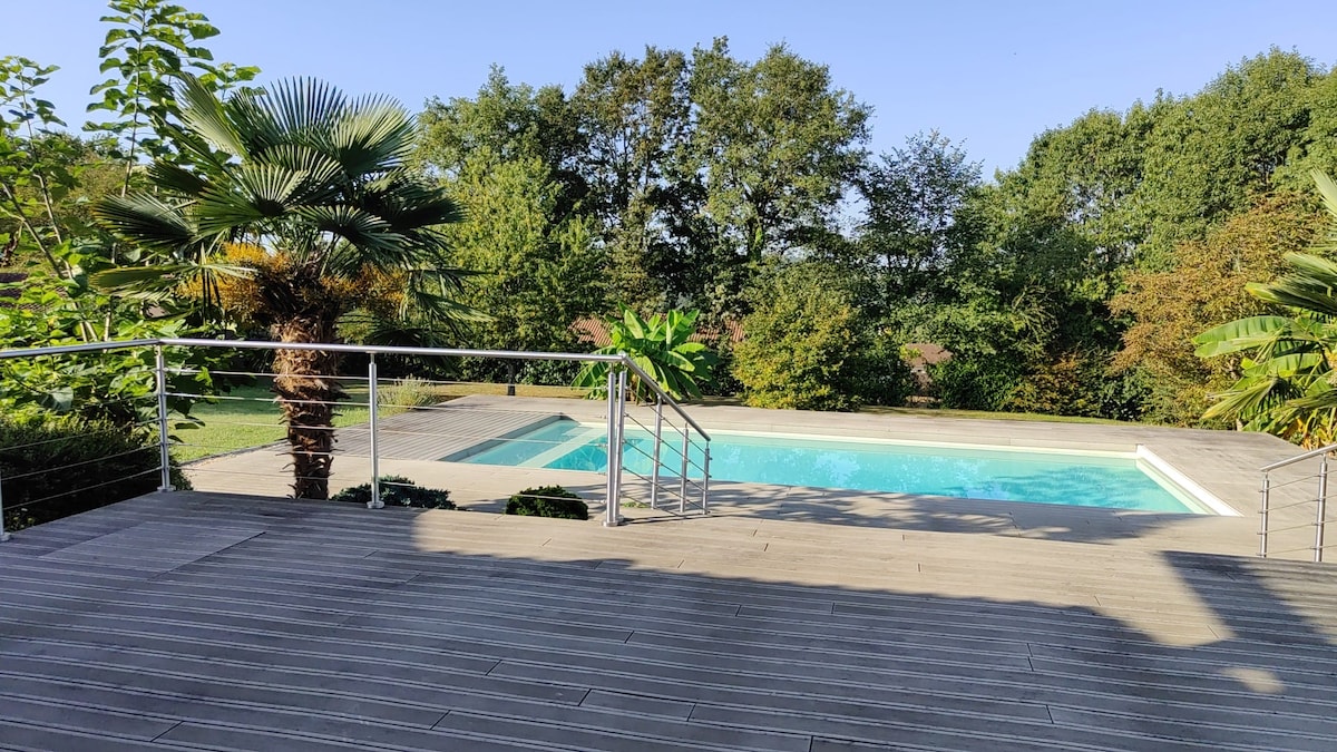 Gîte avec piscine chauffée