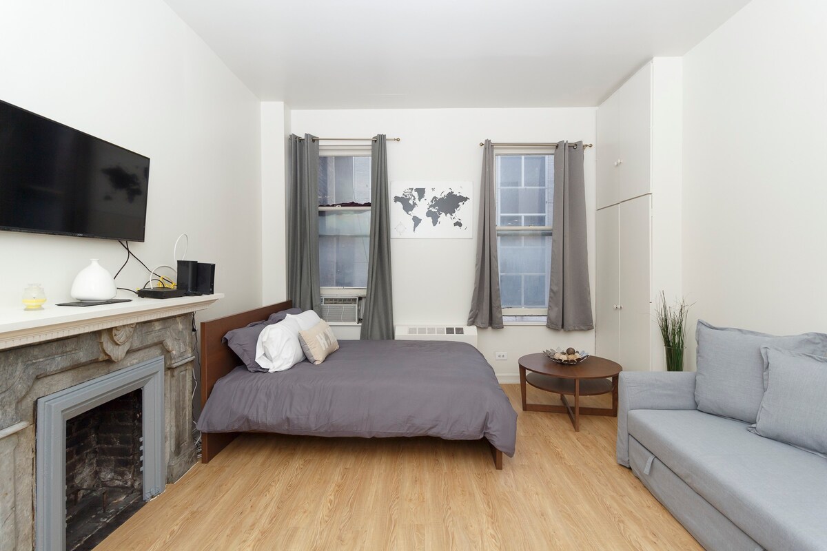 曼哈顿市中心舒适单间公寓