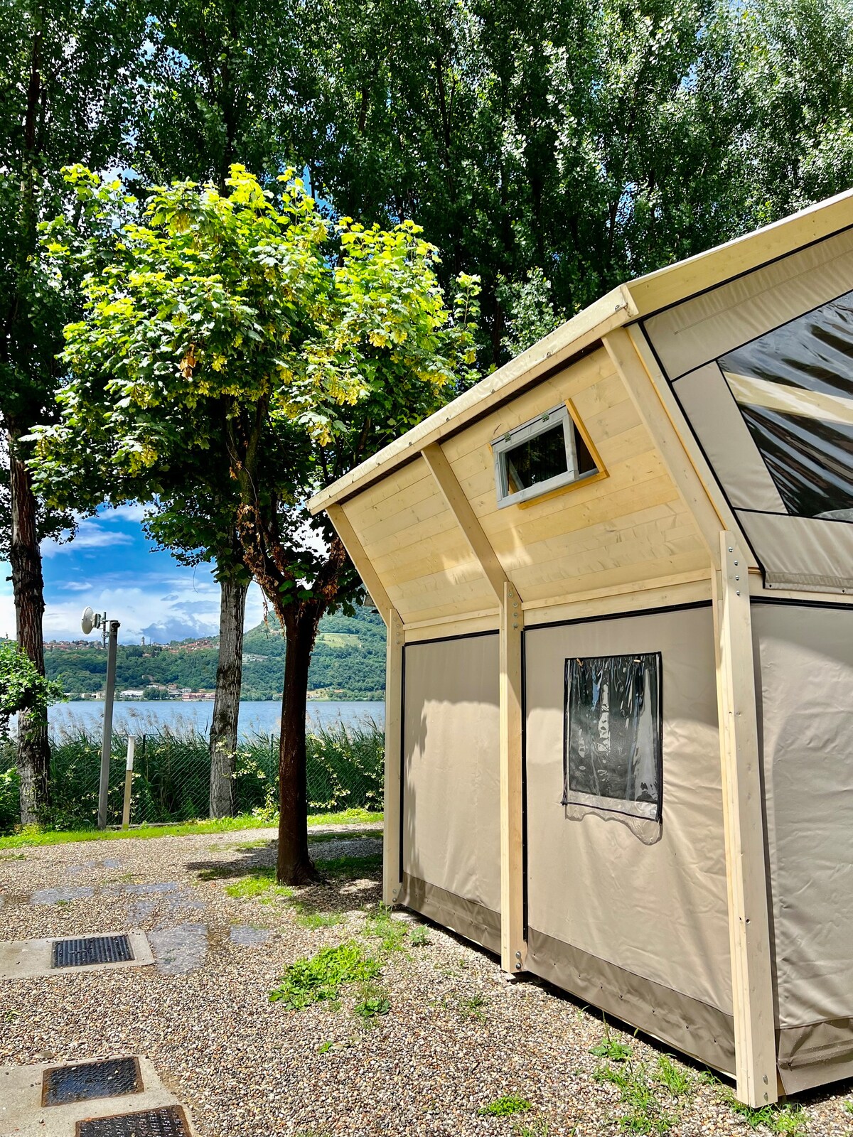 Tiny 2 tent Glamping Rivabella Lake Como