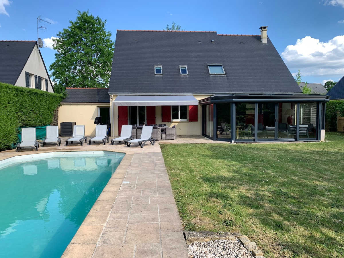 Nantes Maison spacieuse piscine