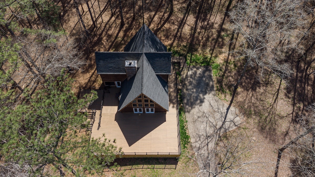 Secluded Modern A-Frame House