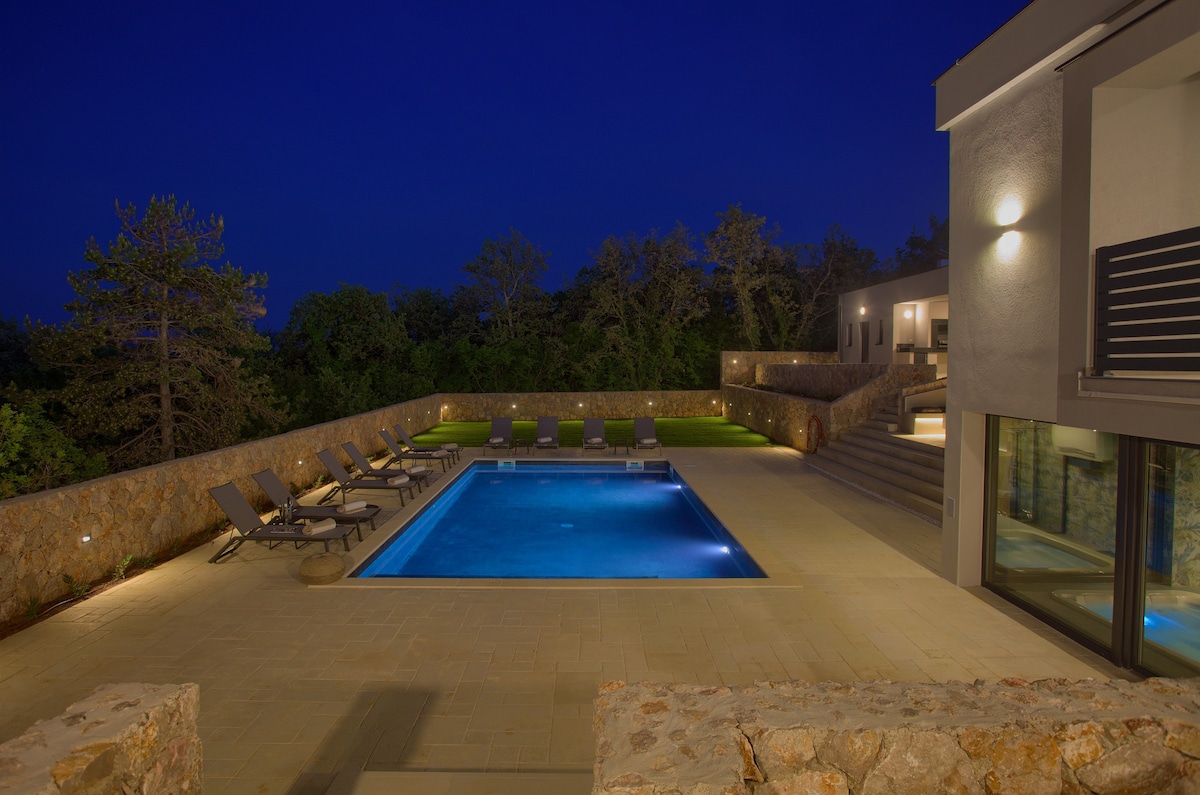 Villa Astrum - indoor and outdoor heated pool