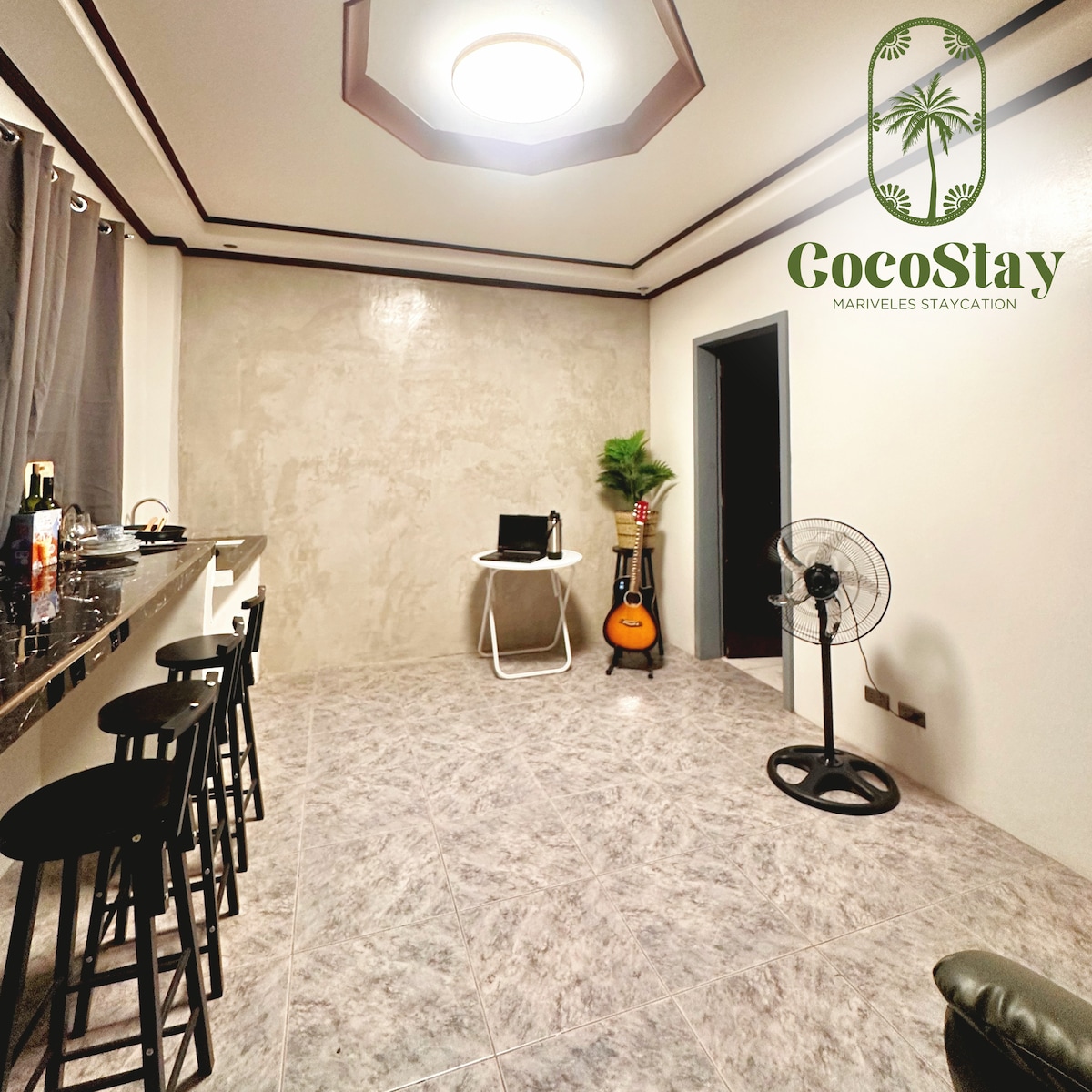 5-Pax AC Suite with WiFi & Parking at CocoStay