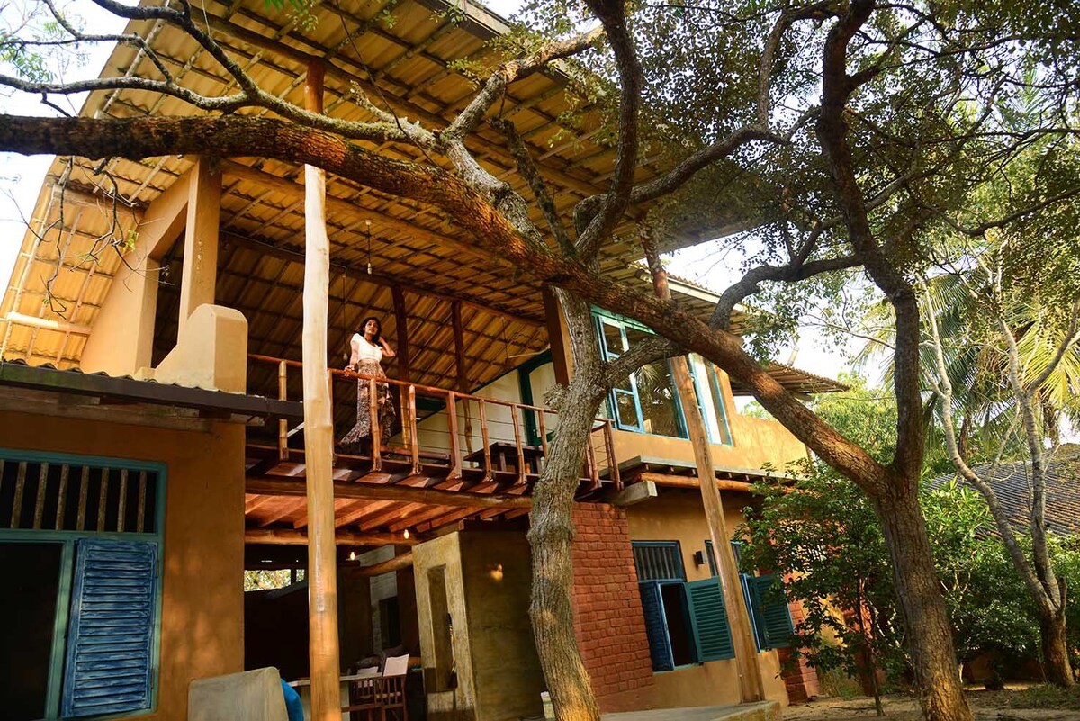 Ranch-style lagoon front Bungalow - Tangalle