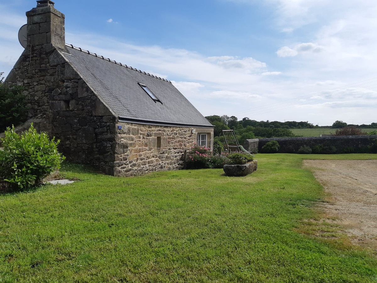 Pointe du Raz附近的乡村小屋