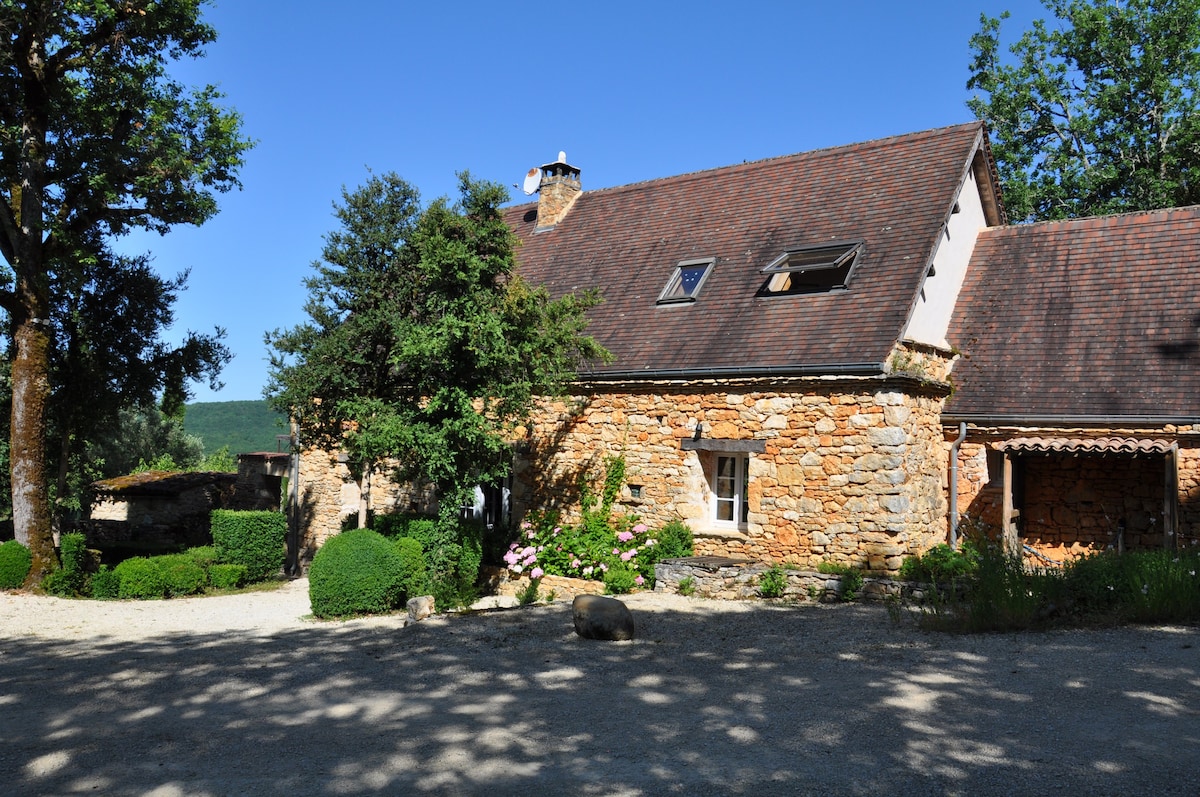 Périgord Sarlat Lascaux私人恒温泳池* * *