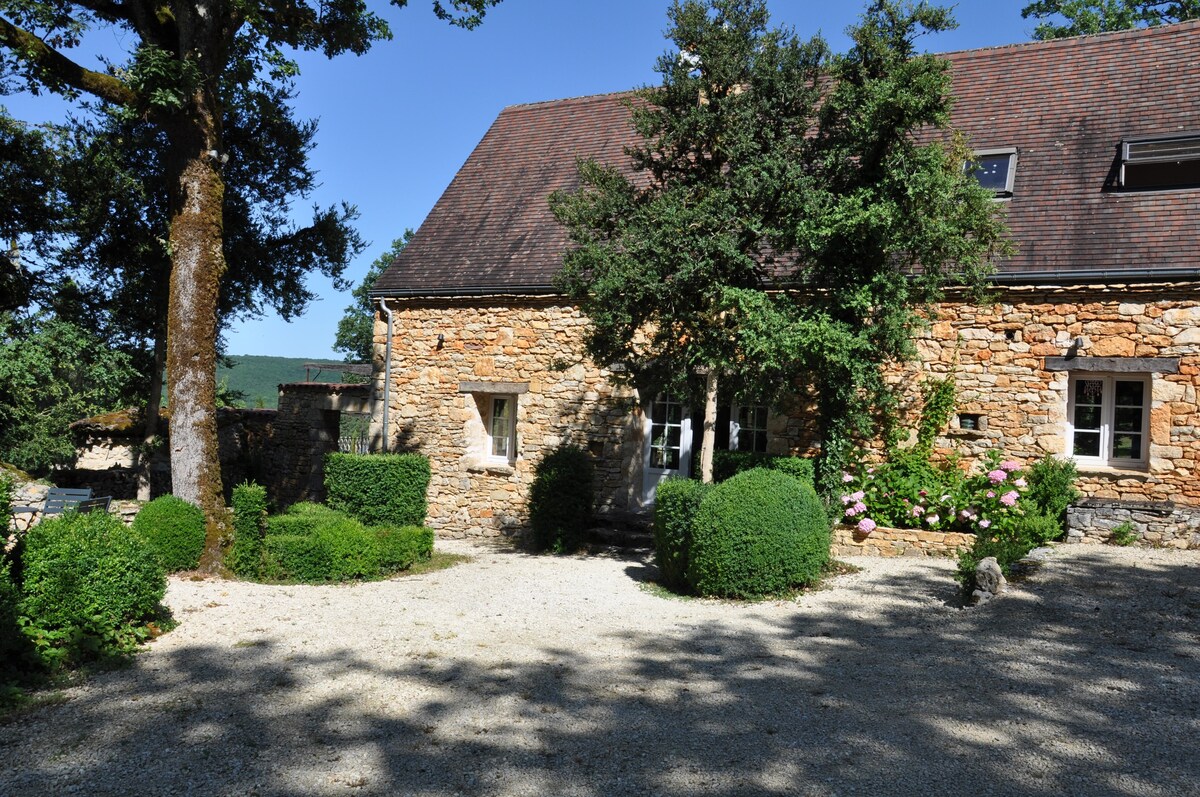 Périgord Sarlat Lascaux私人恒温泳池* * *