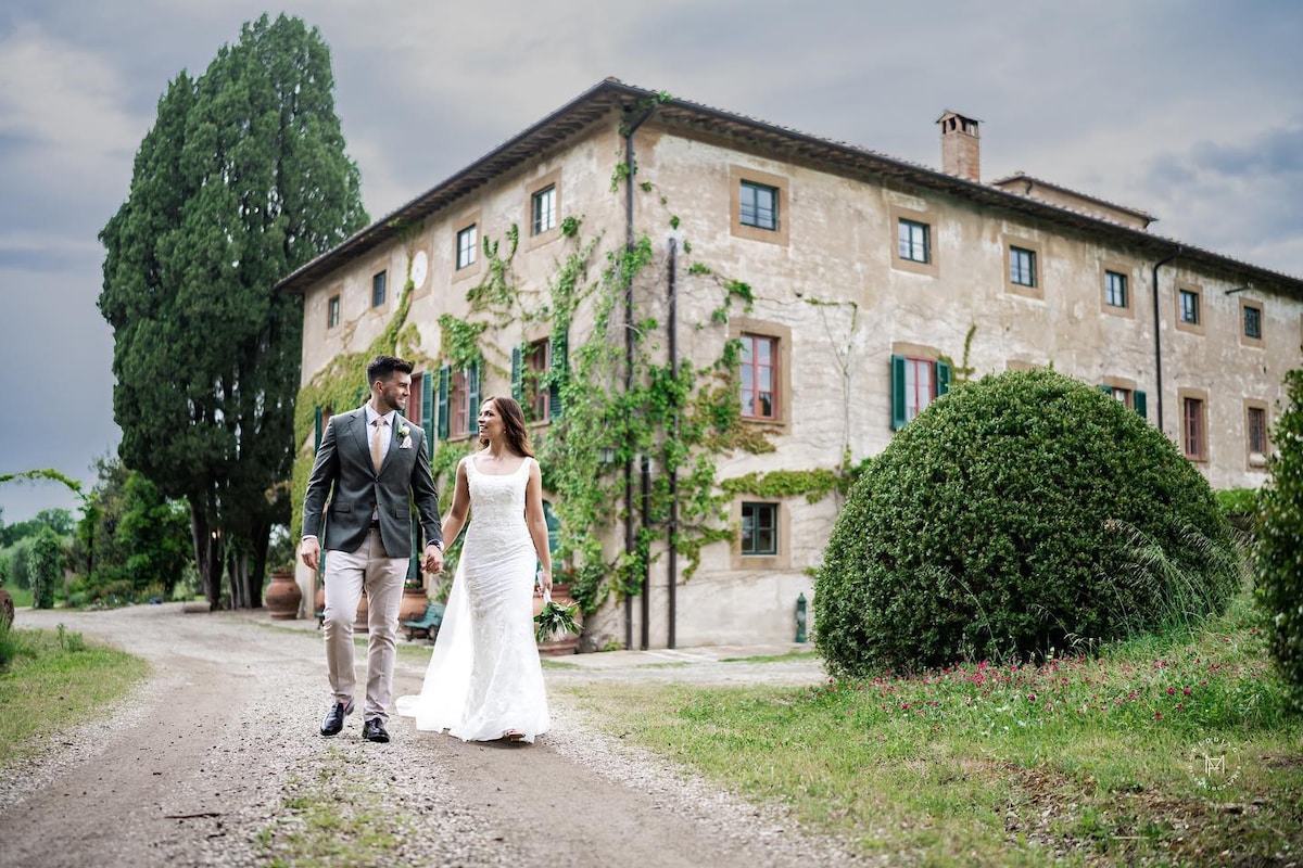 Villa Pozzolo 家庭聚会和欢乐的婚礼