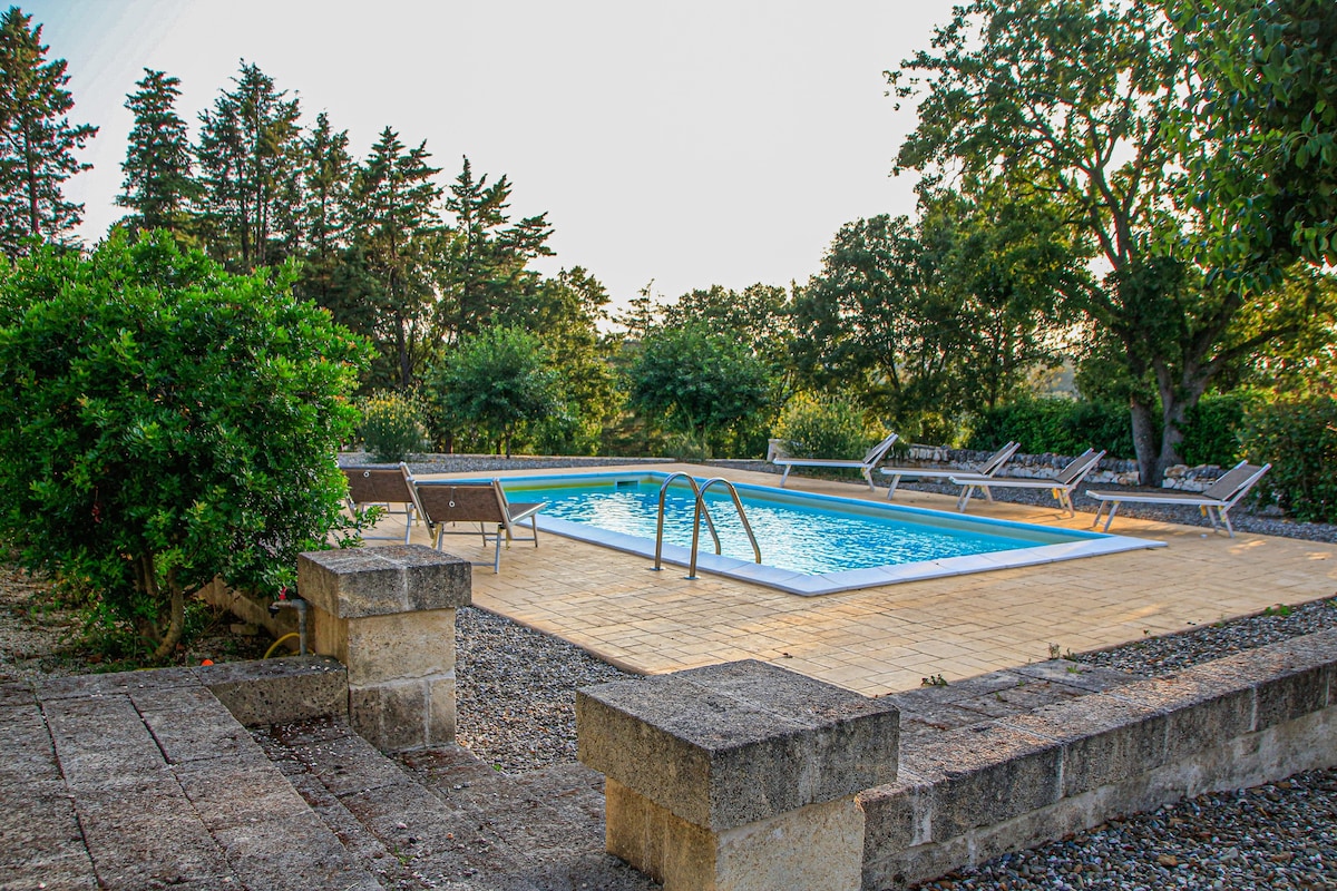 iTrulliescape : Amazing stone house with pool