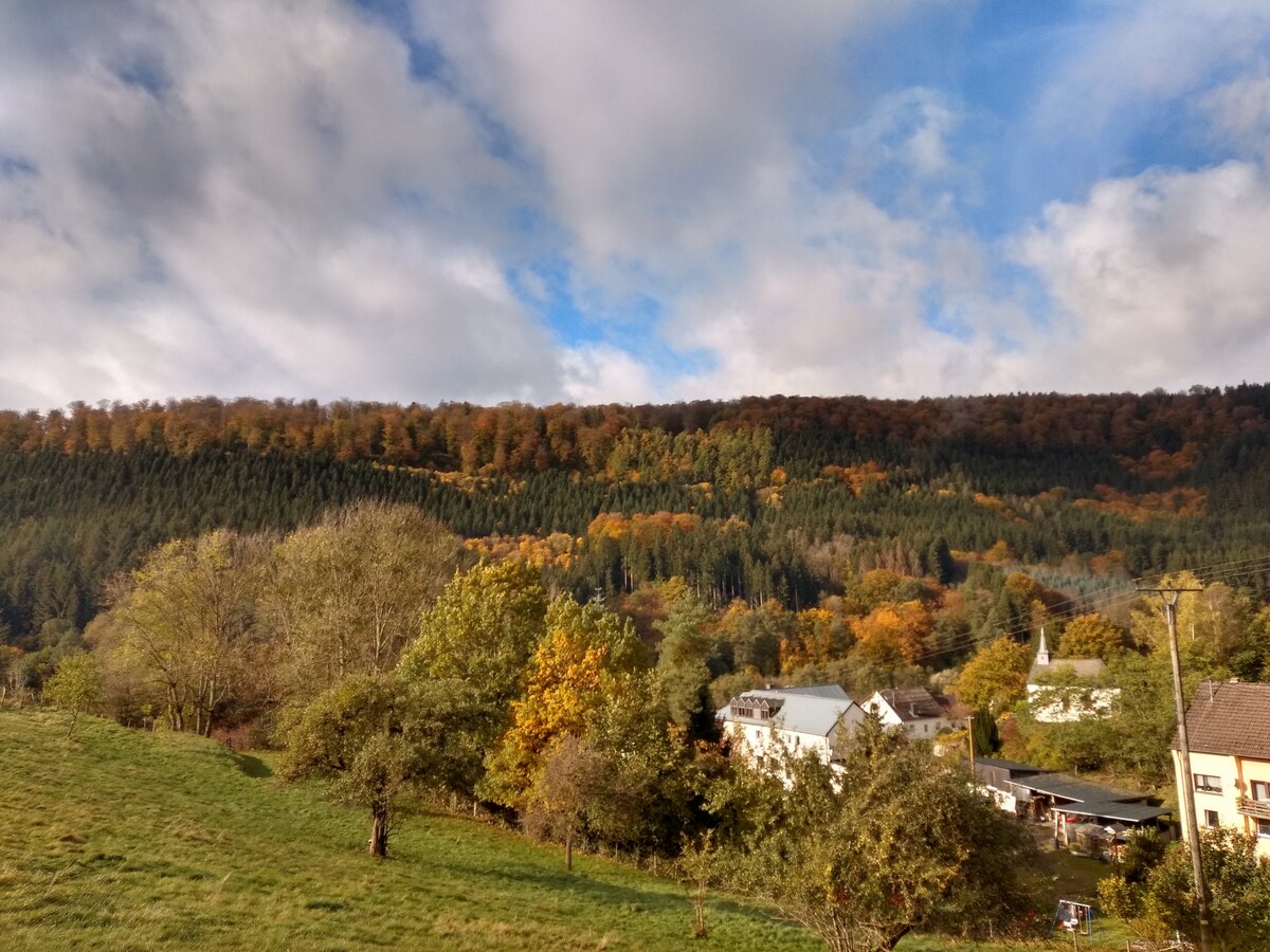 Eifel很安静，当然住在Zendscheid