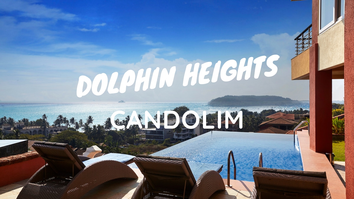 DOLPHIN Heights 5BHK Sea View Pool Villa Candolim