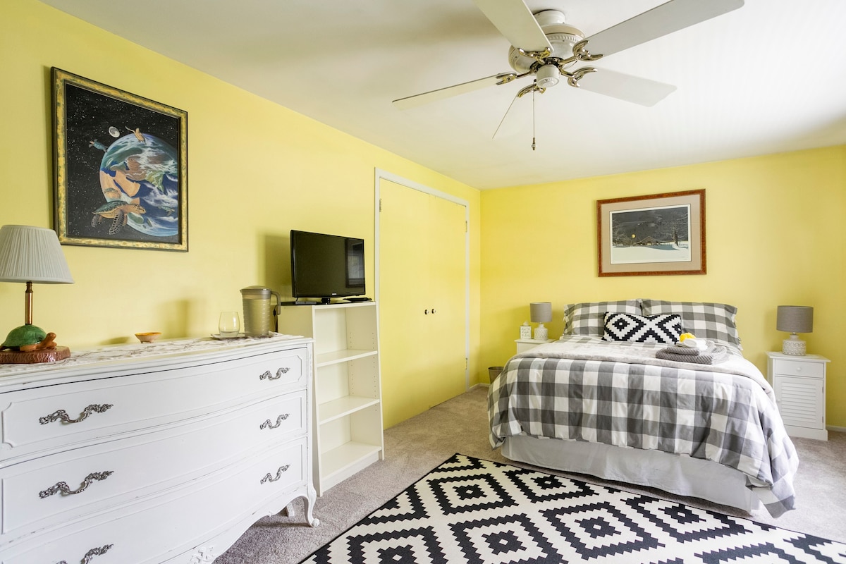 Beautiful Sunny Yellow Bedroom