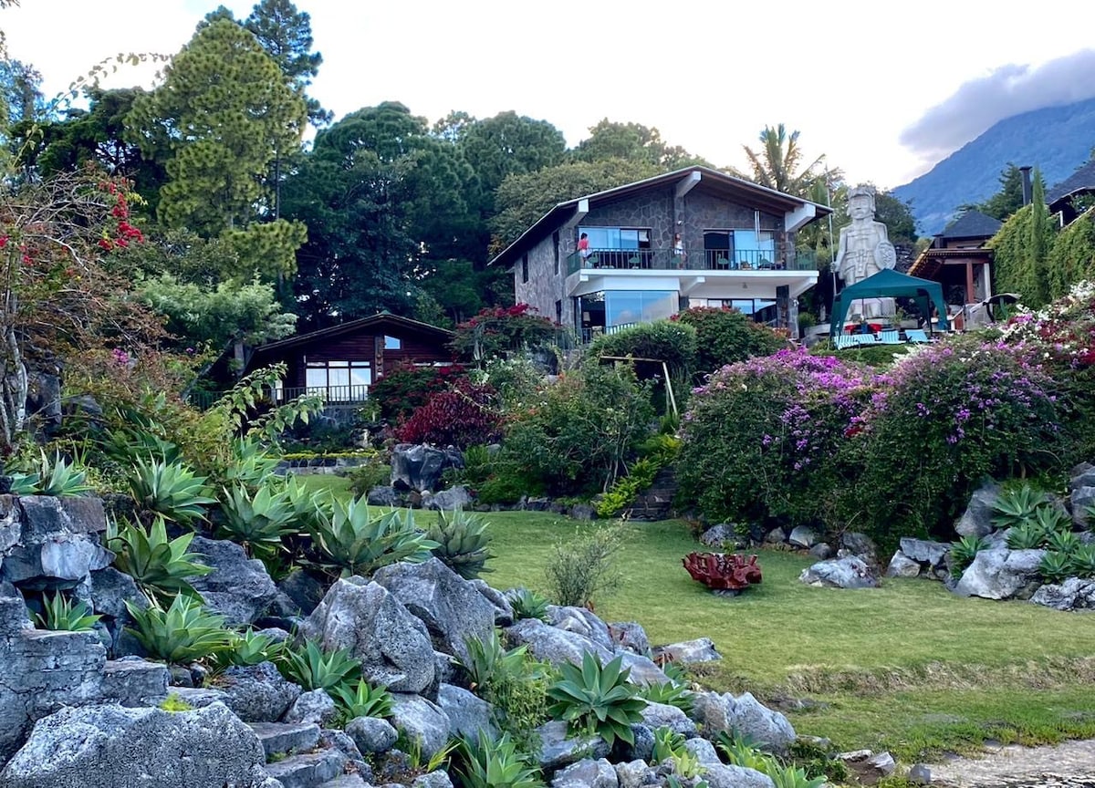 阿蒂特兰湖（ Lake Atitlan ）的美丽住宅！