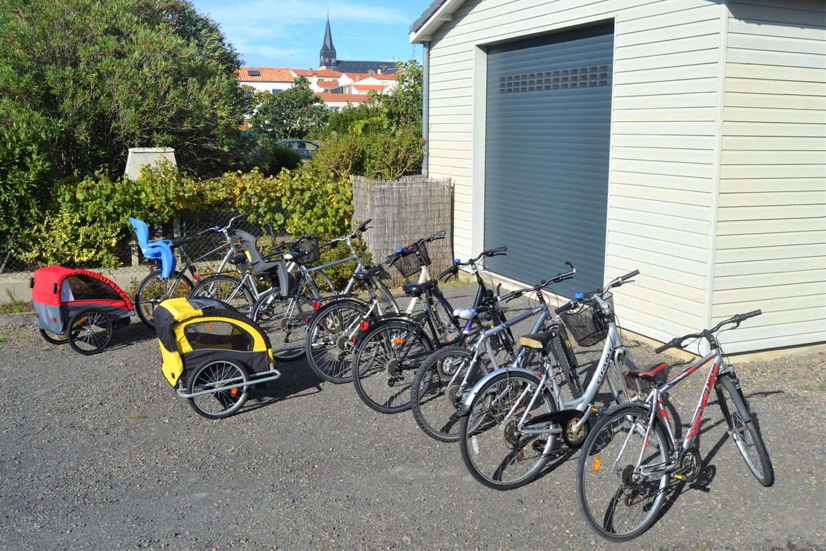 Ecolodge L'Auzance/海滨-免费自行车