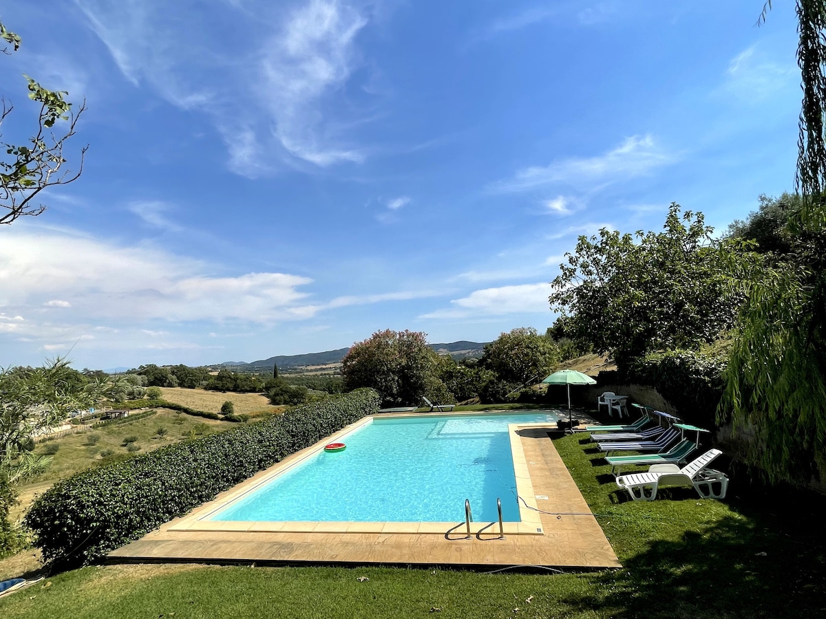 Tuscany villa, Maremma, Manciano with pool