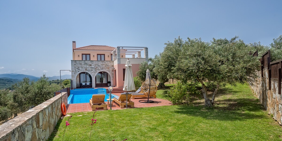 Villa Katerina with private Eco heated pool