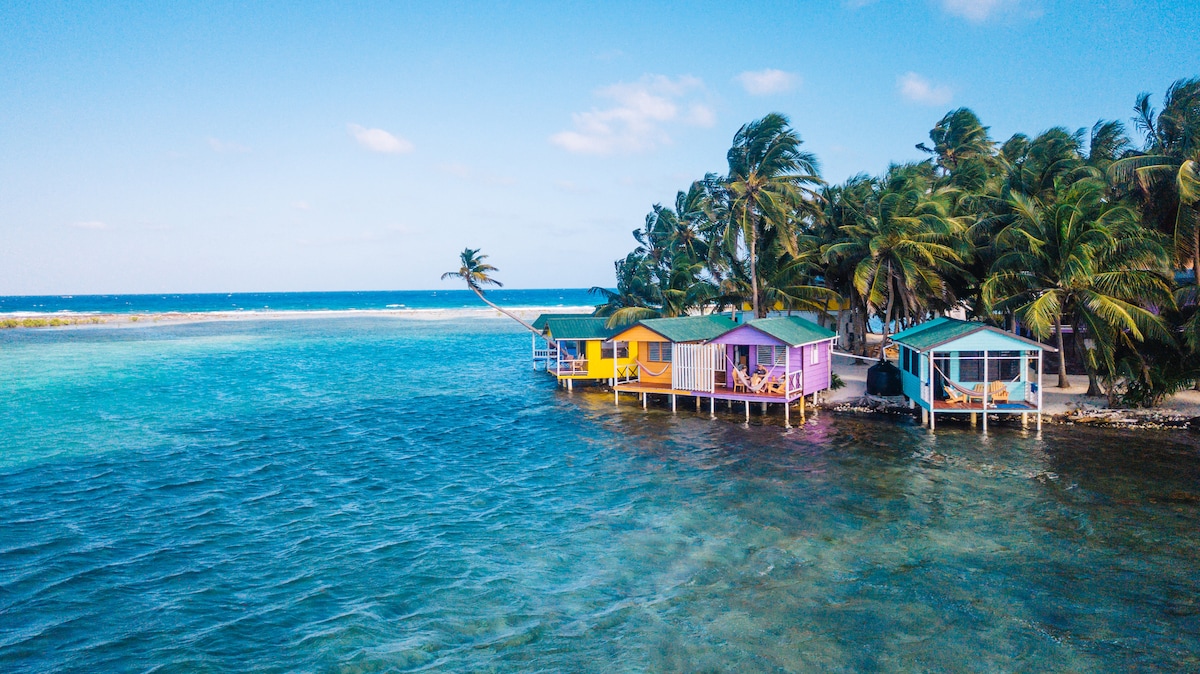 Tobacco Caye Over-the-water Cabana