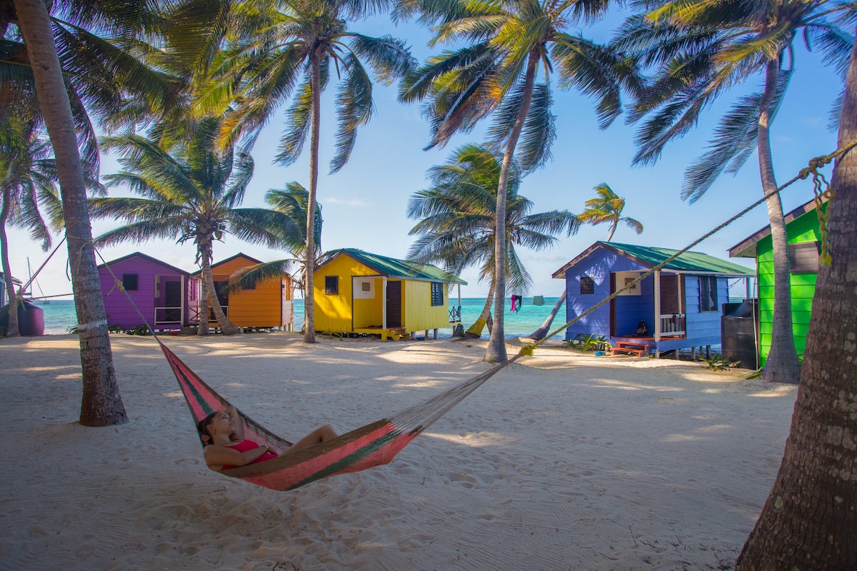 Tobacco Caye Over-the-water Cabana