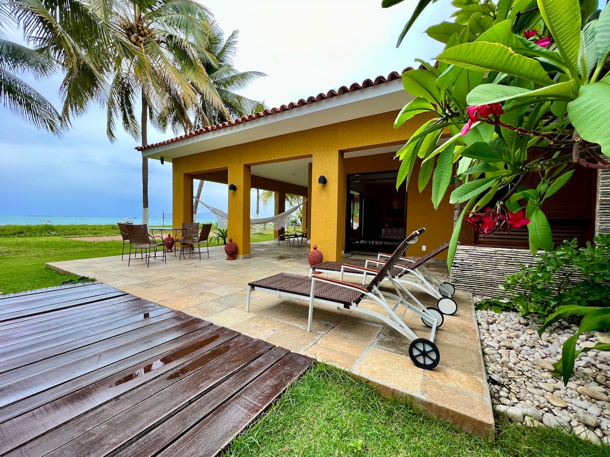 您在巴西加勒比海的海滨别墅！