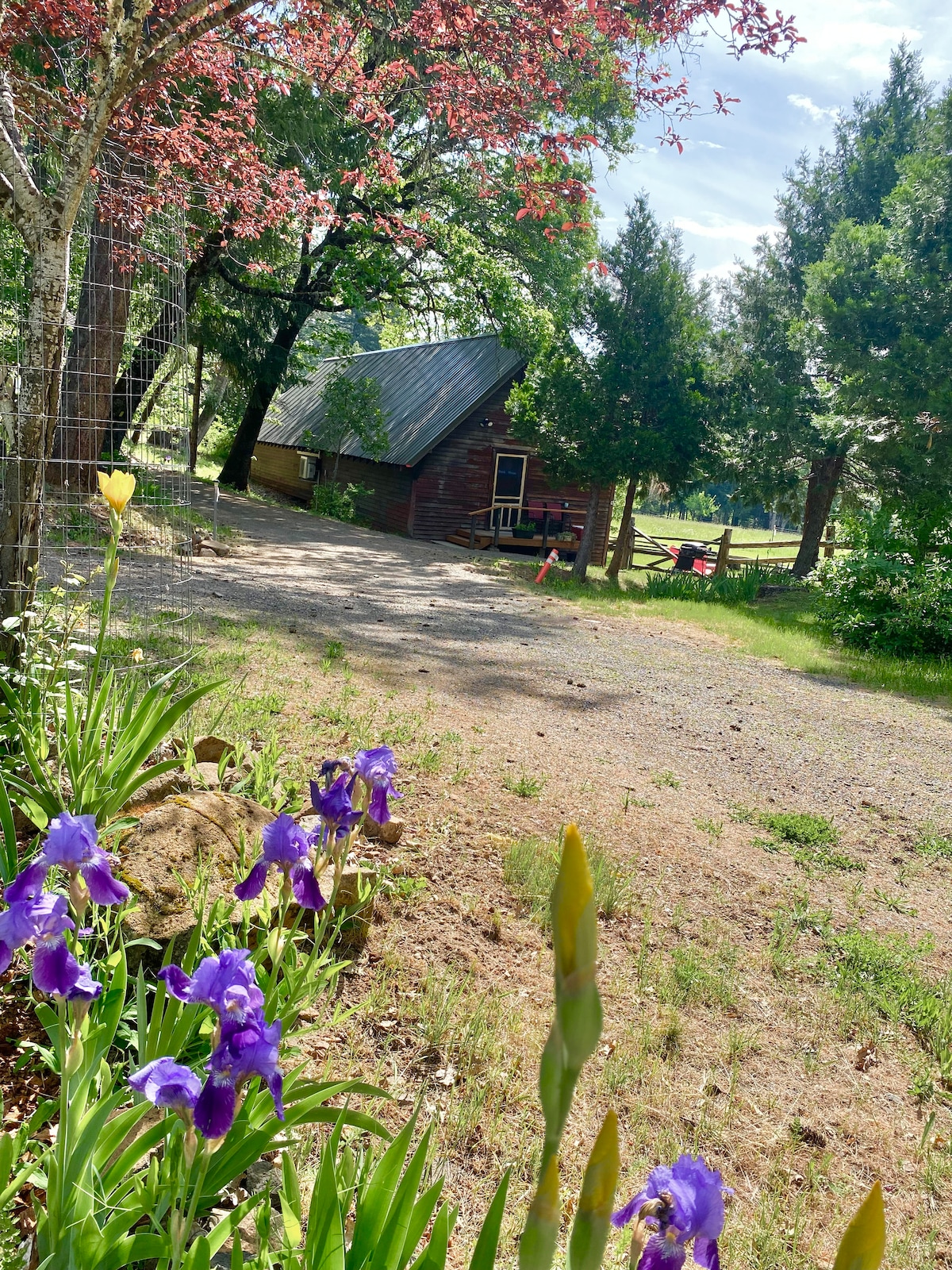 火山口湖「Bunkhouse」，占地100英亩的牧场和步道