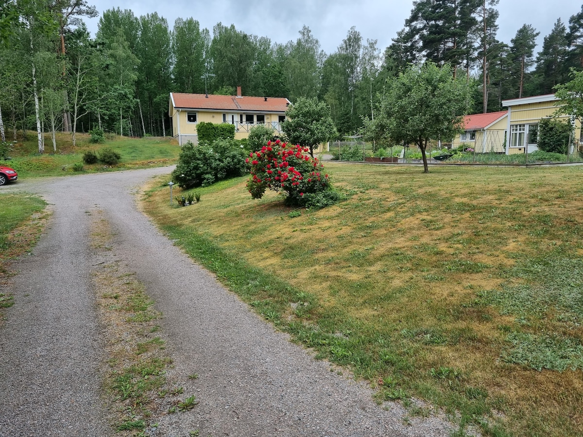 Åsens Gästhus på landet utanför Linköping