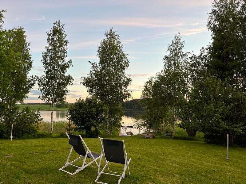 湖畔舒适别墅，配备空调， Jämsä ， Himos