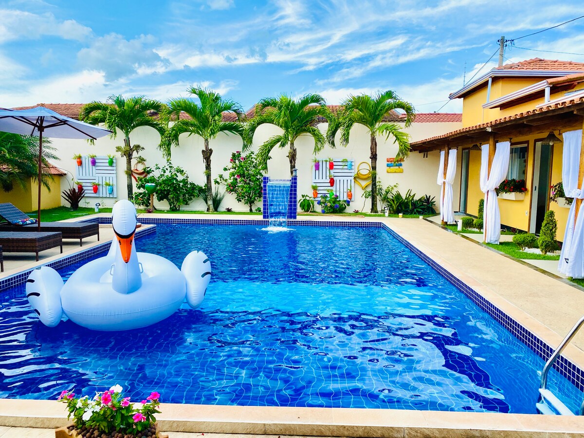 巴西天堂别墅（ Villa Paradise ） - 22张床、泳池、按摩浴缸