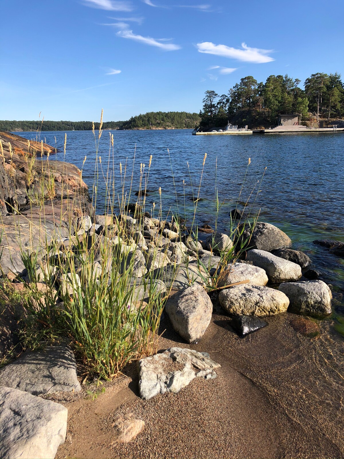 Egen udde i Stockholms skärgård