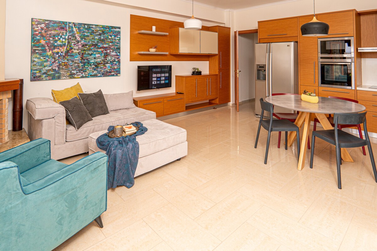 Contemporary 2 bedroom apt next to Balos Lagoon