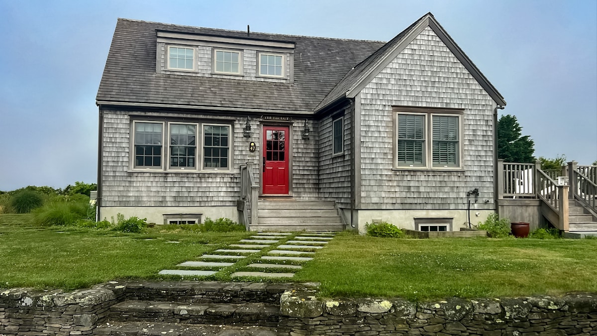 Expansive views of Madaket Harbor